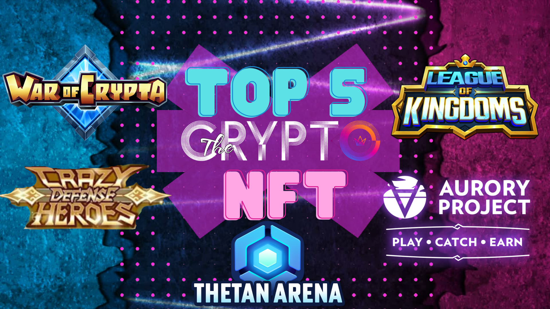 Voici les Top 05 jeux NFT gagner des crypto-monnaies en jouant