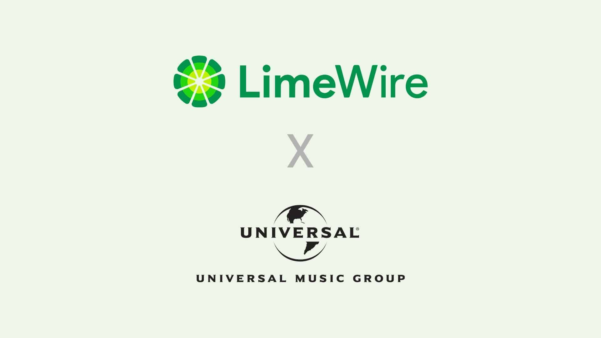 LimeWire signe avec Universal Music Group pour la plateforme NFT